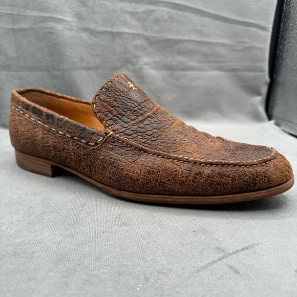 Henry Beguelin Shoes - Vintage‎ Henry Beguelin Leather Loafers Brown Size 42.5 Shoes